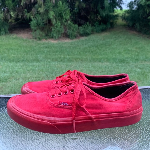 red vans 6.5